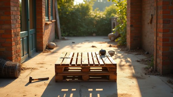 Comment résoudre les problèmes de construction d'une terrasse en palette