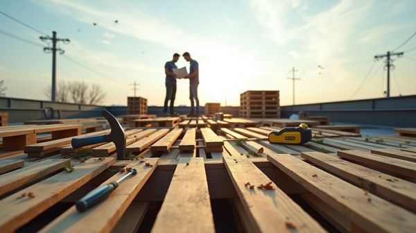 Comment résoudre les problèmes de construction d'une terrasse en palette