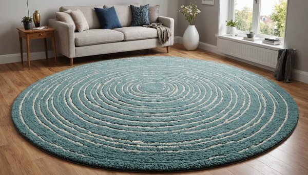 Creatieve ideeën voor een rond vloerkleed van 300 cm thuis