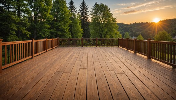 Les avantages des terrasses en bois par rapport à celles en béton